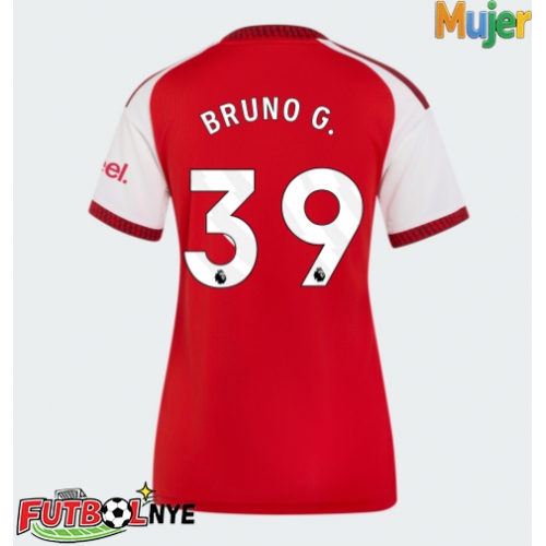 Camiseta Arsenal Bruno Guimaraes #39 Primera Equipación para mujer 2026-27 manga corta